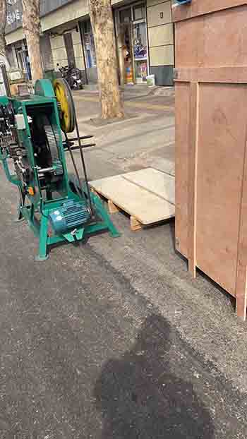Machine de PP - joints de cerclage - expédition au Liban